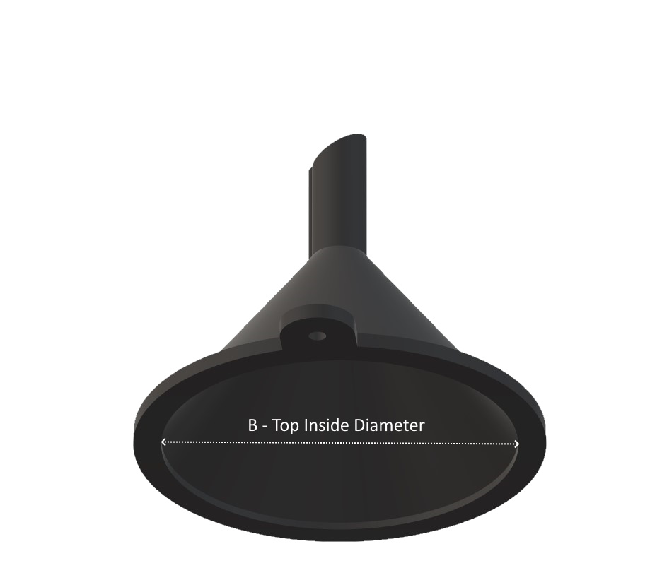 20 x customised funnels made to your own measurements and dimensions