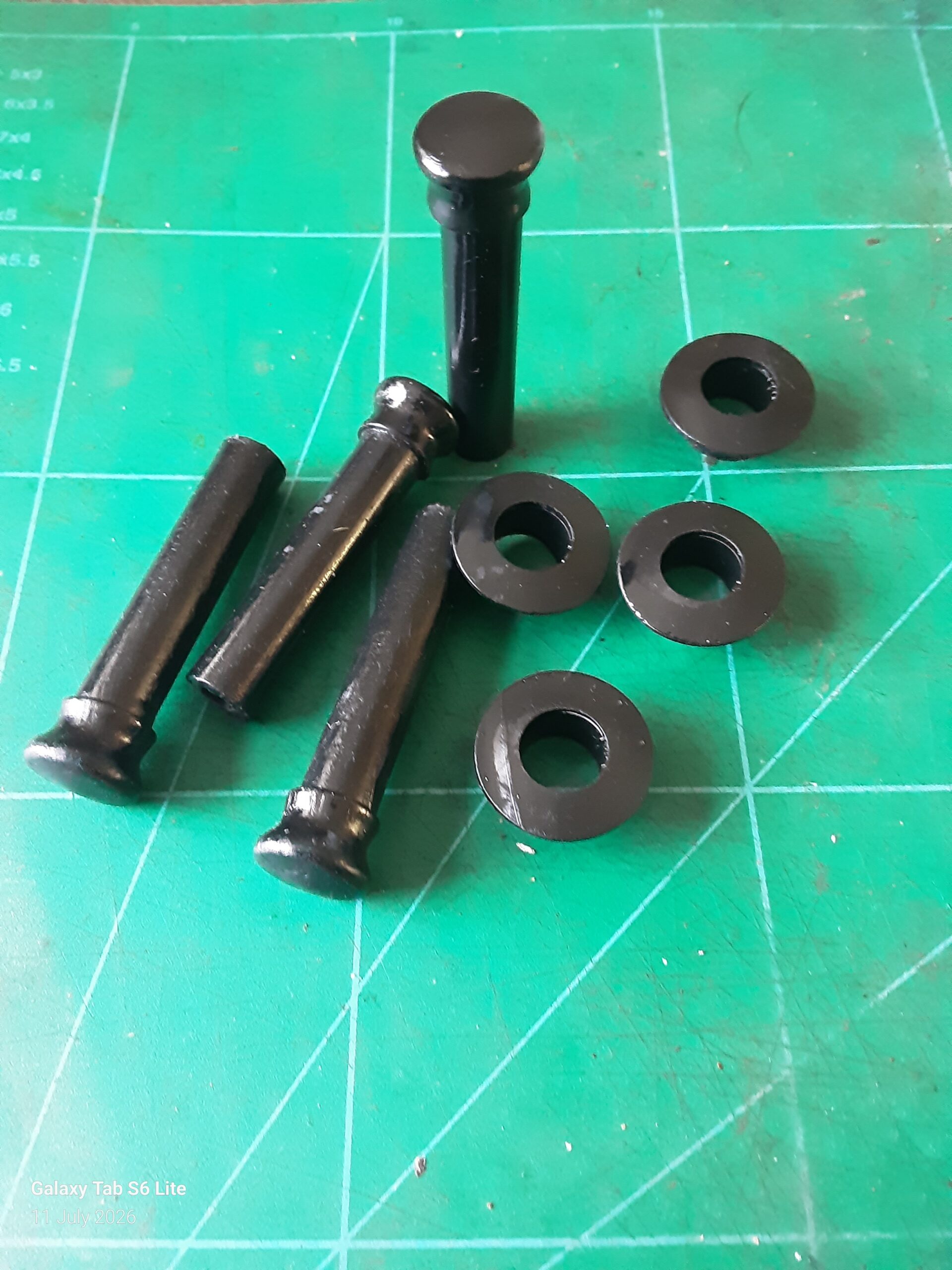 4 Pairs of FORD Zephyr Zodiac MK3 1962-1966 Door Locking Buttons Pins & Inserts